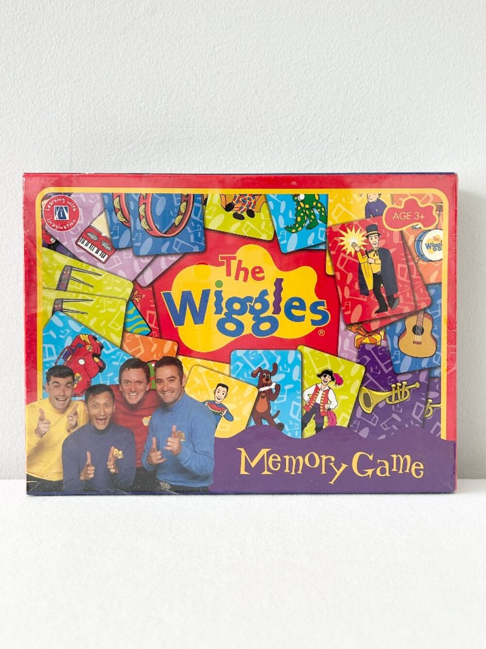 New Sealed! Vintage The WIGGLES Memory Game Card Toy 2003 Original Cast NWT